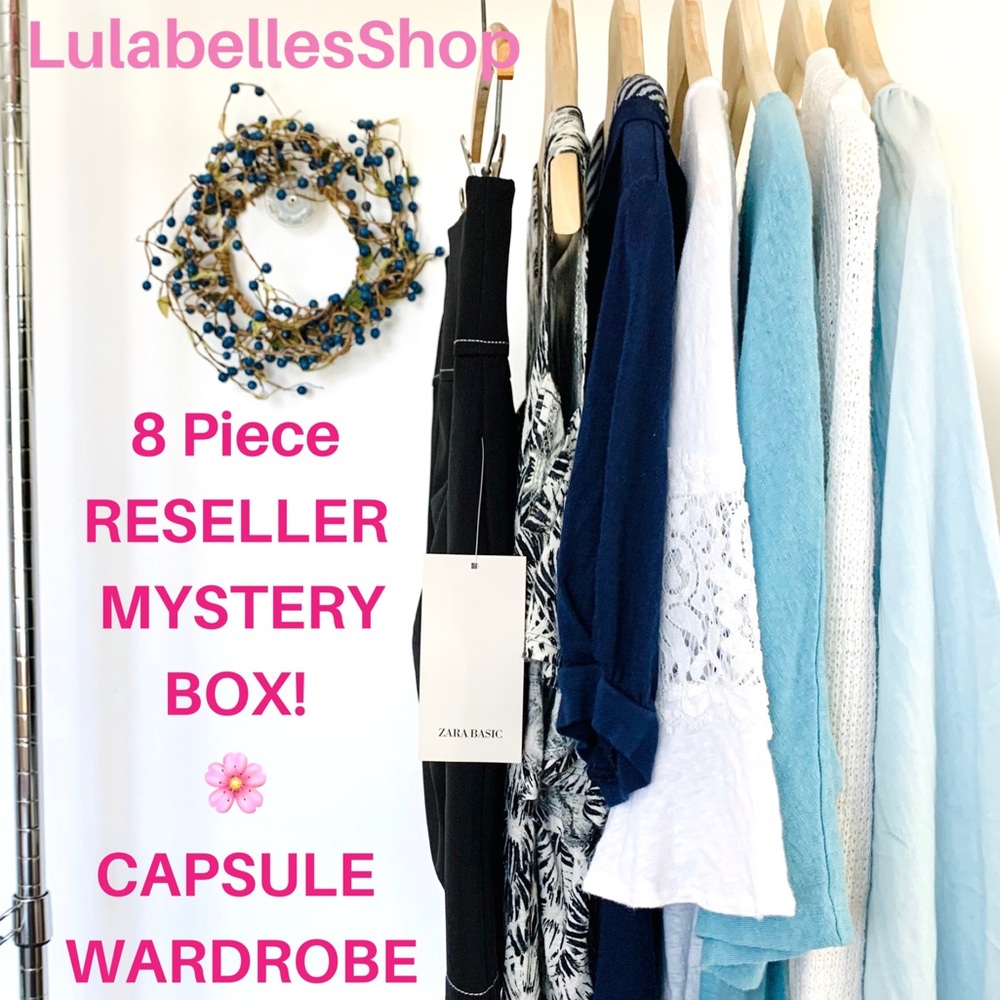 8 PC MYSTERY RESELLER BOX! Variety Clothing XS SM - Picture 1 of 8